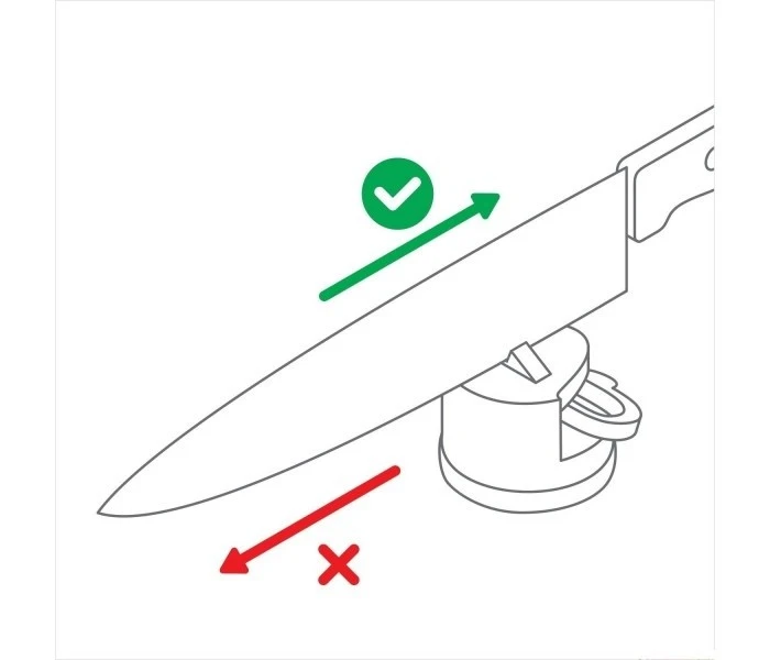 AnySharp PRO White Manual Knife Sharpener - The World's Best Knife Sharpener 4 AnySharp PRO White Manual Knife Sharpener - The World's Best Knife Sharpener - Image 4