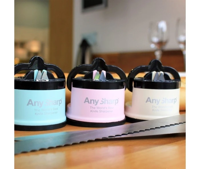 AnySharp PRO White Manual Knife Sharpener - The World's Best Knife Sharpener 6 AnySharp PRO White Manual Knife Sharpener - The World's Best Knife Sharpener - Image 6