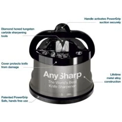 AnySharp Professional Knife Sharpener - The World's Best Knife Sharpener 10 AnySharp Professional Knife Sharpener - The World's Best Knife Sharpener -KnifeMaster Store anysharp professional manual knife sharpener 4