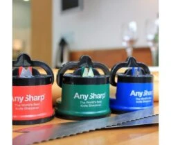 AnySharp Professional Red Manual Sharpener - The World's Best Knife Sharpener 8 AnySharp Professional Red Manual Sharpener - The World's Best Knife Sharpener -KnifeMaster Store anysharp professional red knife sharpener 2