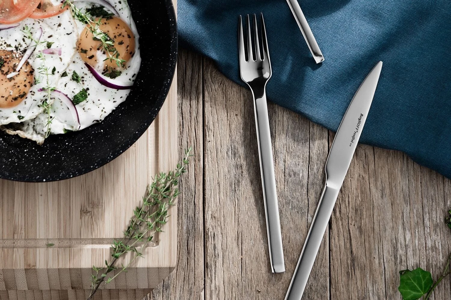 BergHOFF Essentials 30-Piece Cutlery Set - 18/10 Stainless Steel 2 BergHOFF Essentials 30-Piece Cutlery Set - 18/10 Stainless Steel - Image 2