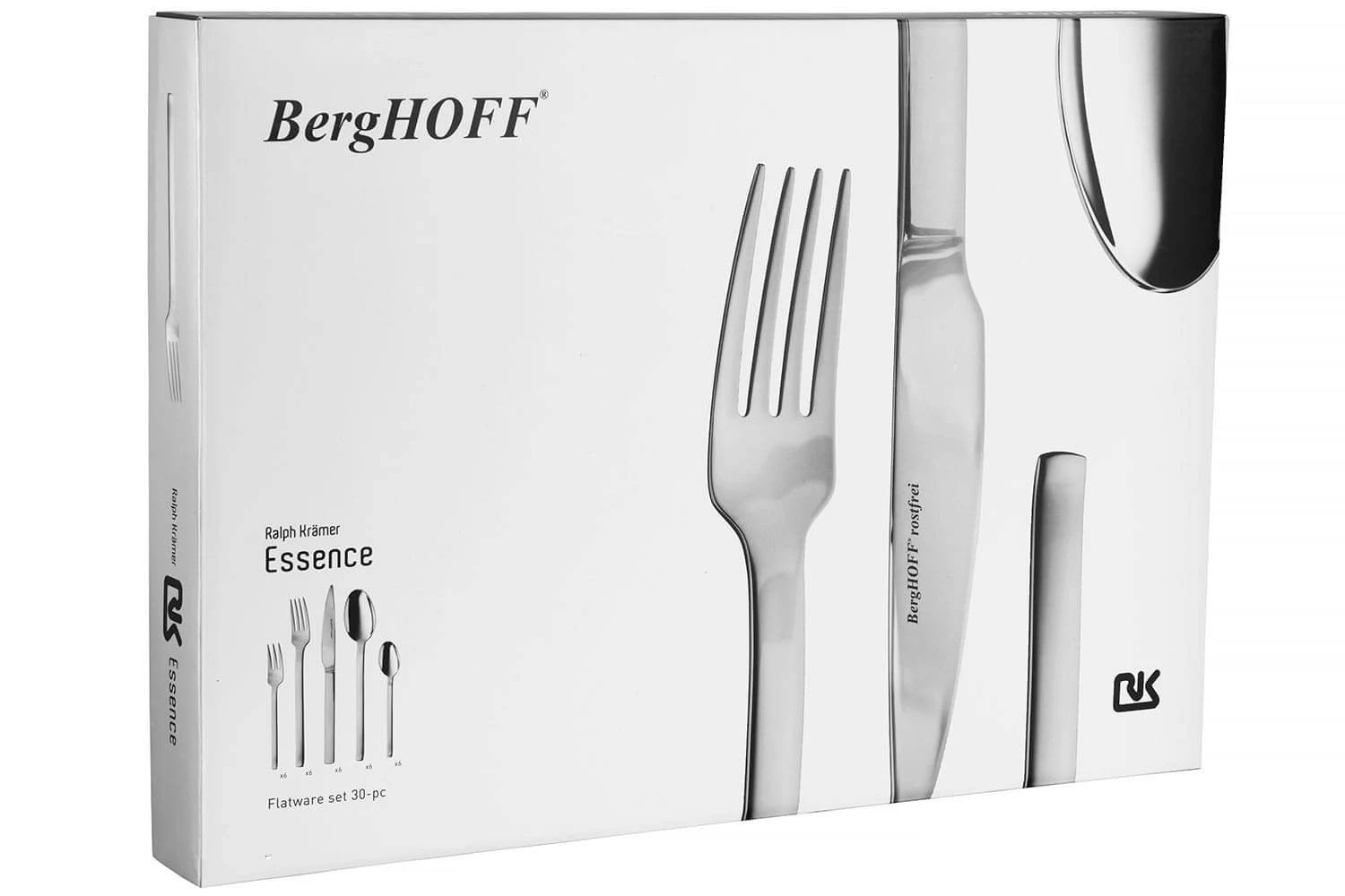 BergHOFF Essentials 30-Piece Cutlery Set - 18/10 Stainless Steel 4 BergHOFF Essentials 30-Piece Cutlery Set - 18/10 Stainless Steel - Image 4