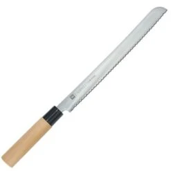 Front Page -KnifeMaster Store chroma haiku bread knife 25cm honoki wood handle 1