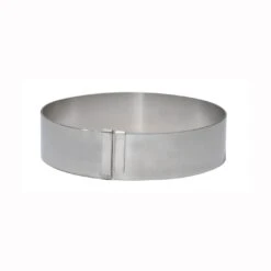 De Buyer Spring Stainless Steel Pastry Ring - Expandable