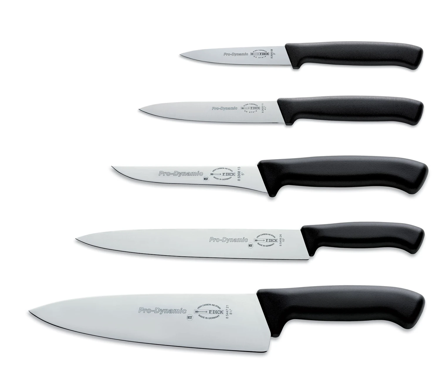DICK Pro Dynamic 5-piece Knife Set With Roll Bag 3 DICK Pro Dynamic 5-piece Knife Set With Roll Bag - Image 3