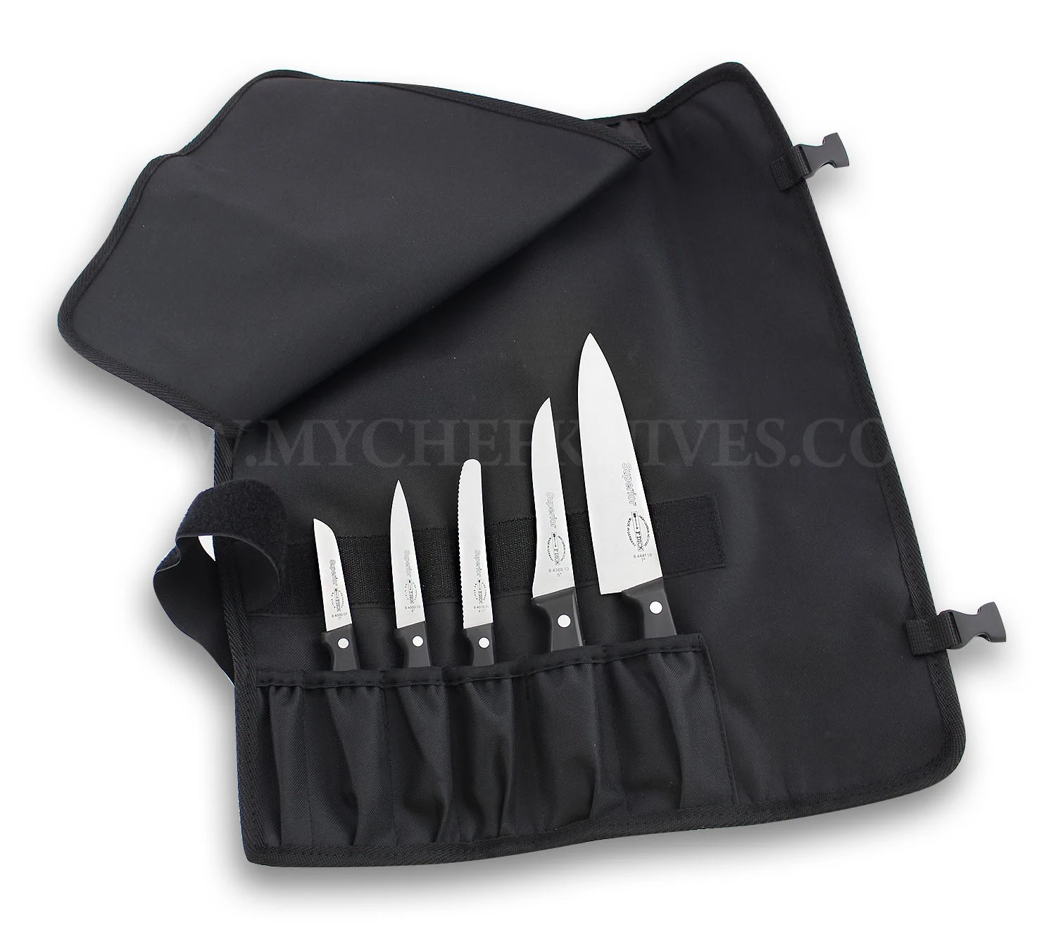DICK Superior 5-piece Professional Knife Set With Roll Bag 2 DICK Superior 5-piece Professional Knife Set With Roll Bag - Image 2