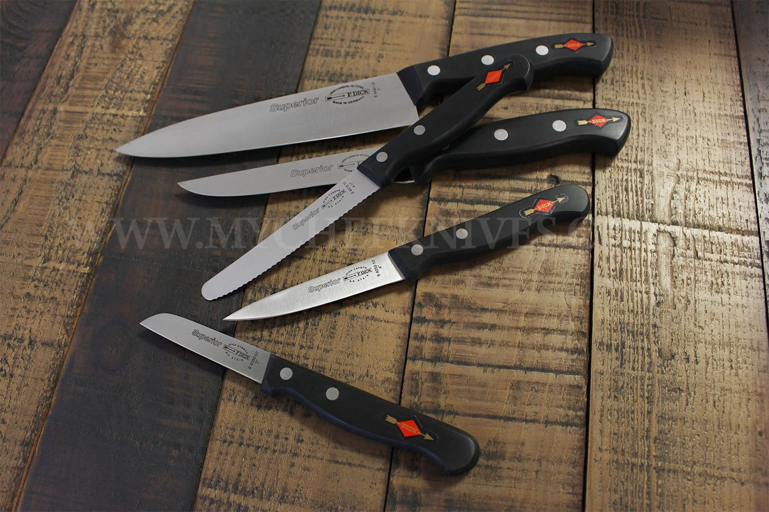 DICK Superior 5-piece Professional Knife Set With Roll Bag 7 DICK Superior 5-piece Professional Knife Set With Roll Bag - Image 7