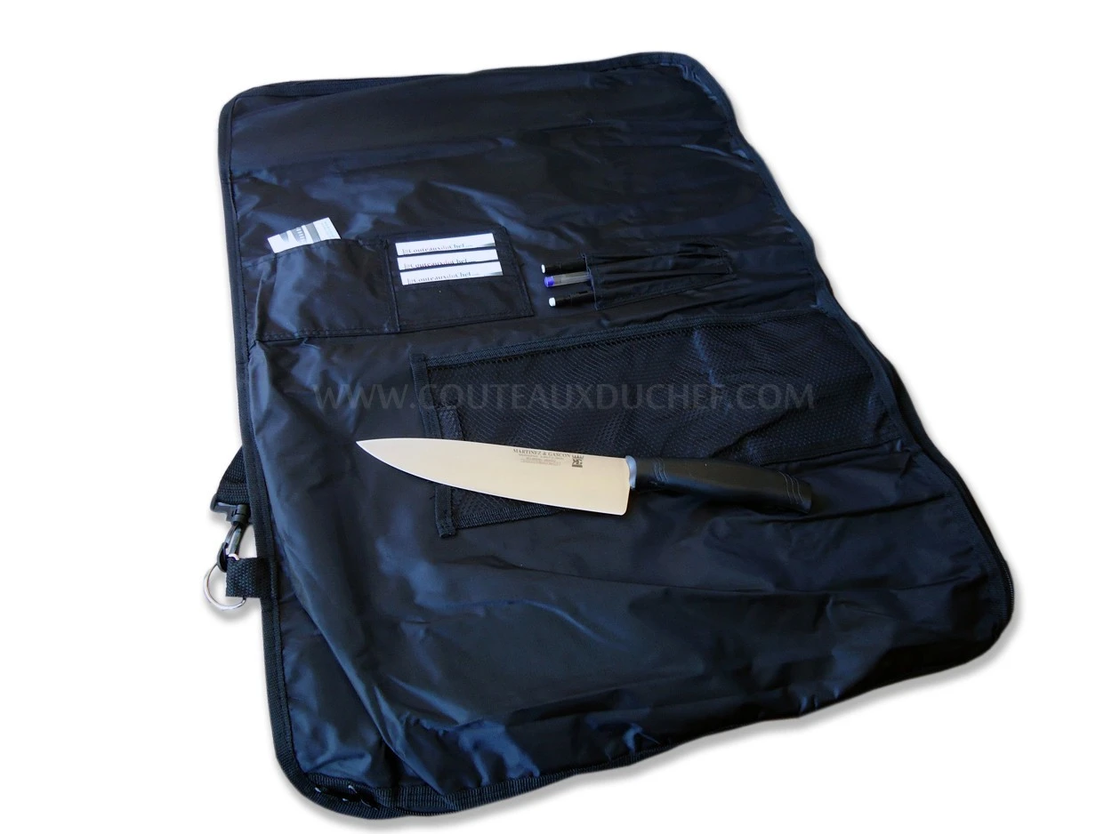 Empty Knife Bag With Space For 12 Kitchen Tools - Martinez & Gascon 5 Empty Knife Bag With Space For 12 Kitchen Tools - Martinez & Gascon - Image 5