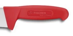 Fischer Knife Case With 7 Red Handle Butcher Knives And Accessories -KnifeMaster Store fischer 7 piece butcher knife case red handles 4