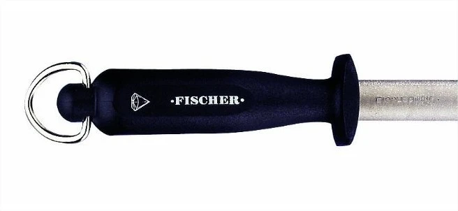 FISCHER Diamond-coated Sharpening Steel 27cm For Professional Butchers 2 FISCHER Diamond-coated Sharpening Steel 27cm For Professional Butchers - Image 2