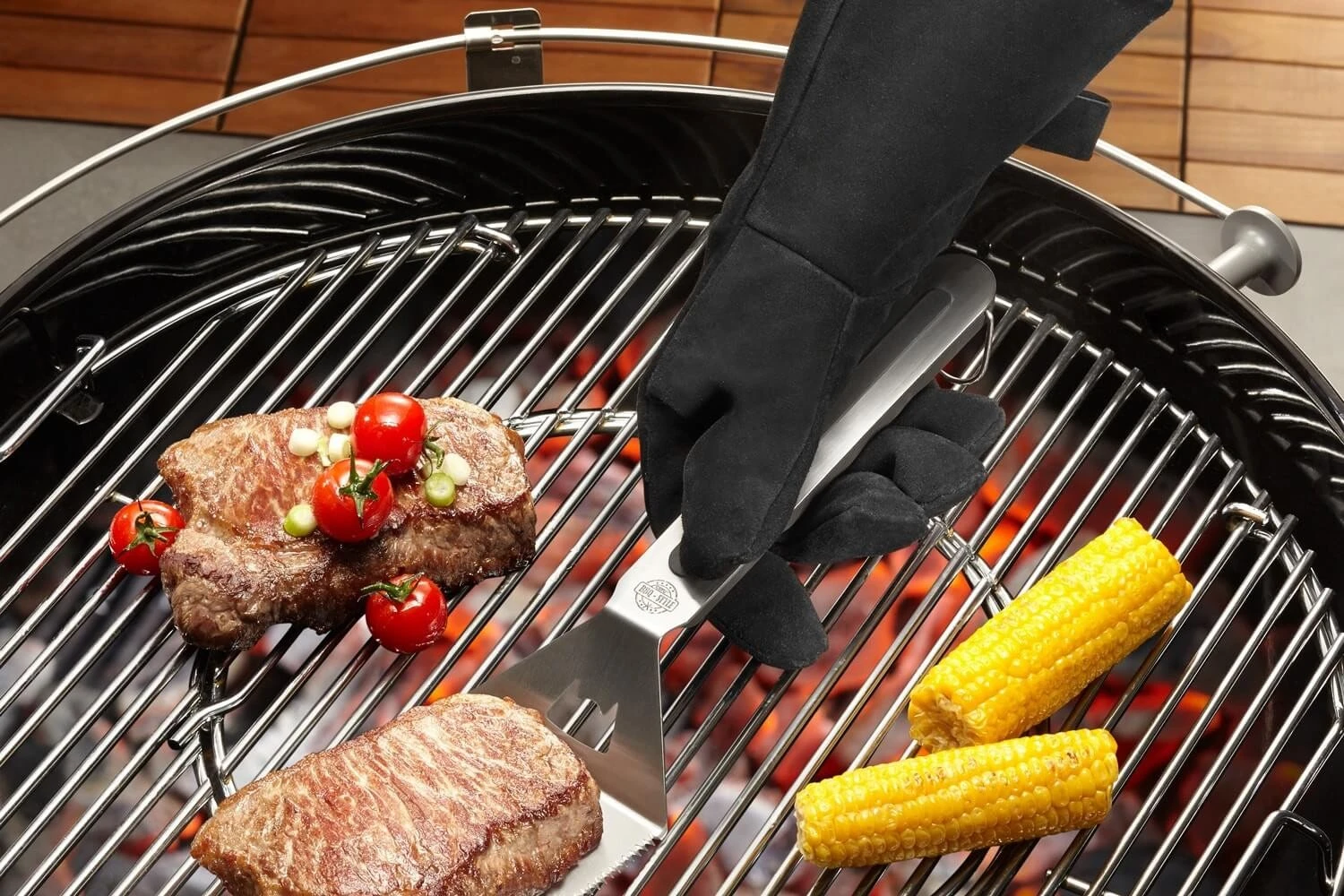 GEFU Barbecue Gloves Made Of Nubuck Leather 2 GEFU Barbecue Gloves Made Of Nubuck Leather - Image 2