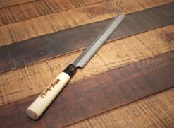 Jikko Tokusei Japanese Takohiki Knife 24cm Nihon Steel Blade, Magnolia Wood Handle -KnifeMaster Store jikko tokusei japanese takohiki knife 24cm nihon steel blade magnolia handle 2