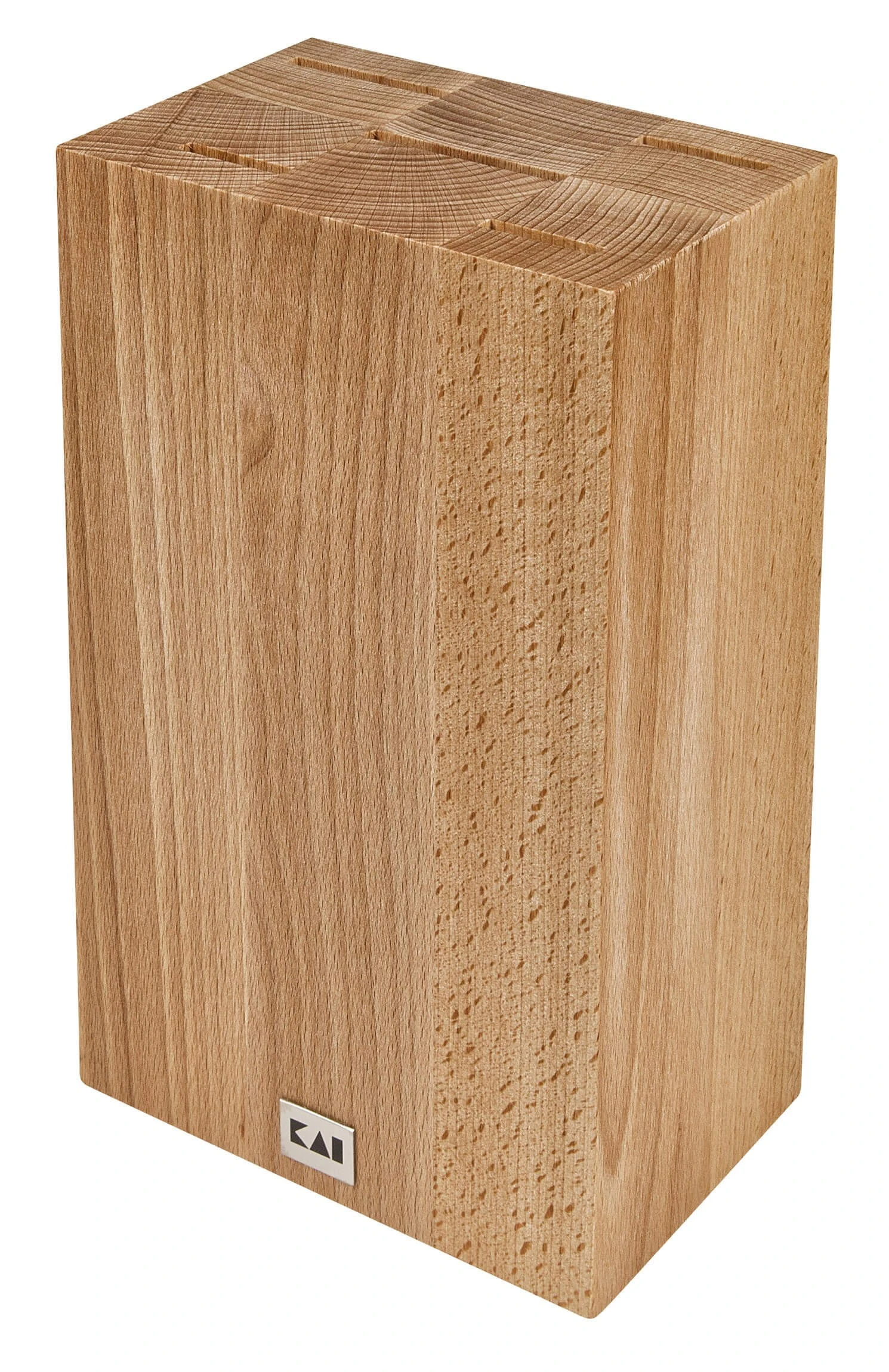 Kai Empty Knife Block For 5 Kitchen Knives - Made Of Beech Wood 1 Kai Empty Knife Block For 5 Kitchen Knives - Made Of Beech Wood