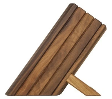 Kai Empty Knife Block For 8 Kitchen Knives - Walnut Wood 3 Kai Empty Knife Block For 8 Kitchen Knives - Walnut Wood - Image 3