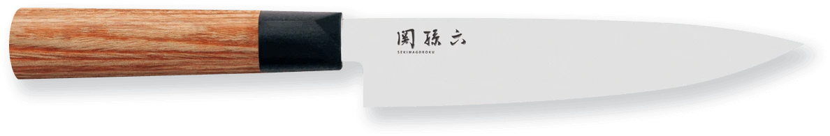 KAI Seki Magoroku Redwood Pack Of 5 Japanese Kitchen Knives 3 KAI Seki Magoroku Redwood Pack Of 5 Japanese Kitchen Knives - Image 3