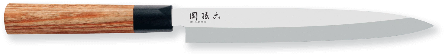KAI Seki Magoroku Redwood Pack Of 5 Japanese Kitchen Knives 6 KAI Seki Magoroku Redwood Pack Of 5 Japanese Kitchen Knives - Image 6