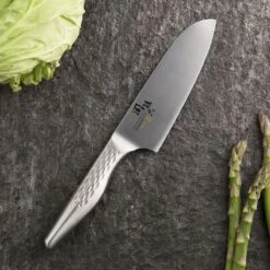 Kai Seki Shoso Japanese Santoku Knife -KnifeMaster Store kai seki magoroku shoso santoku knife 2