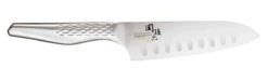 Kai Seki Shoso Santoku Knife Scalloped Blade 16.5cm