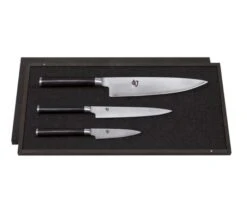 Kai Shun Classic 3-piece Knife Set With Damascus Blades