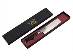 Kai Shun Classic Nakiri Knife Damascus Blade 16.5cm -KnifeMaster Store kai shun classic nakiri knife damascus blade 16cm 2