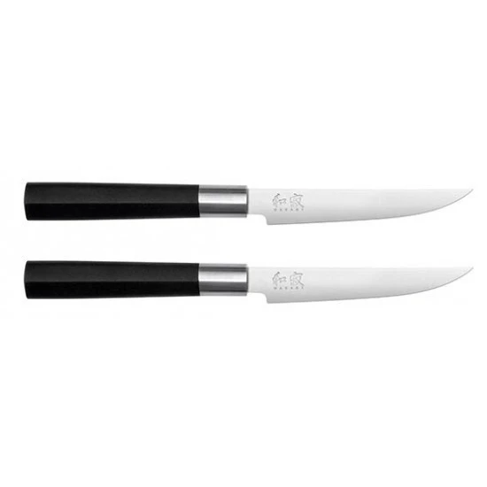 KAI Wasabi Black 2-piece Steak Knife Set 1 KAI Wasabi Black 2-piece Steak Knife Set