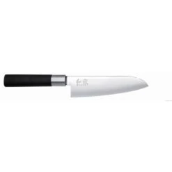 KAI Wasabi Black 3-piece Knife Set: 2 Utility Knives & 1 Santoku Knife -KnifeMaster Store kai wasabi black 3 piece knife set 2 utility knives 1 santoku knife 4