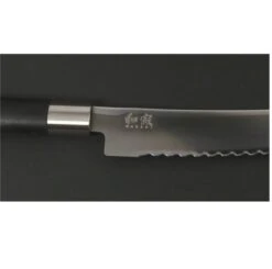 KAI Wasabi Black Bread Knife 23cm 5 KAI Wasabi Black Bread Knife 23cm -KnifeMaster Store kai wasabi black bread knife 23cm 2