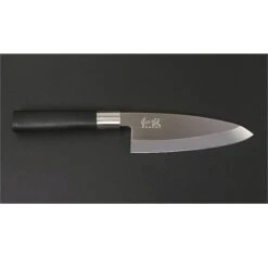 KAI Wasabi Black Deba Knife 15cm -KnifeMaster Store kai wasabi black deba knife 15cm 2