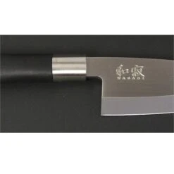 KAI Wasabi Black Deba Knife 15cm -KnifeMaster Store kai wasabi black deba knife 15cm 3