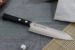 Kanetsugu Rev 21 Santoku Knife Micro-serrated Blade 13.5cm -KnifeMaster Store kanetsugu rev 21 santoku knife micro serrated blade 13cm 4