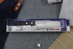 Kanetsugu Rev 21 Santoku Knife Micro-serrated Blade 13.5cm -KnifeMaster Store kanetsugu rev 21 santoku knife micro serrated blade 13cm 8