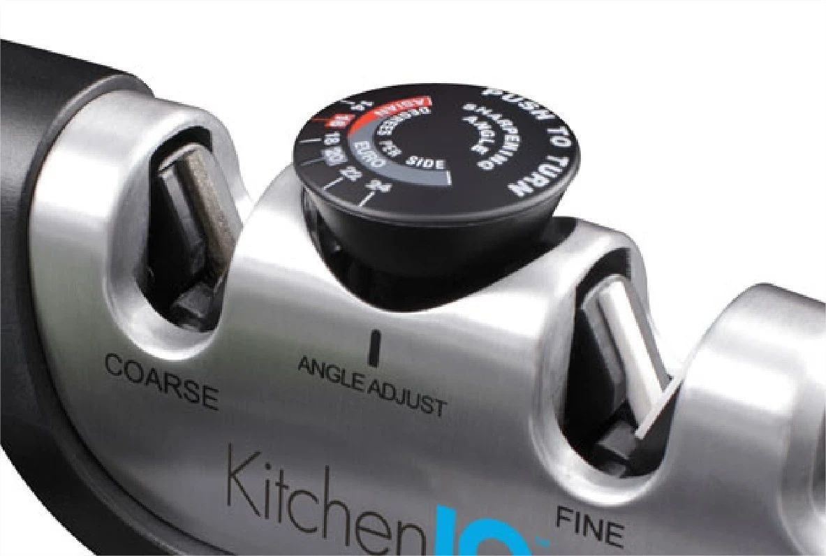 Kitchen IQ 3-stage Knife Sharpener - Adjustable Angle 3 Kitchen IQ 3-stage Knife Sharpener - Adjustable Angle - Image 3