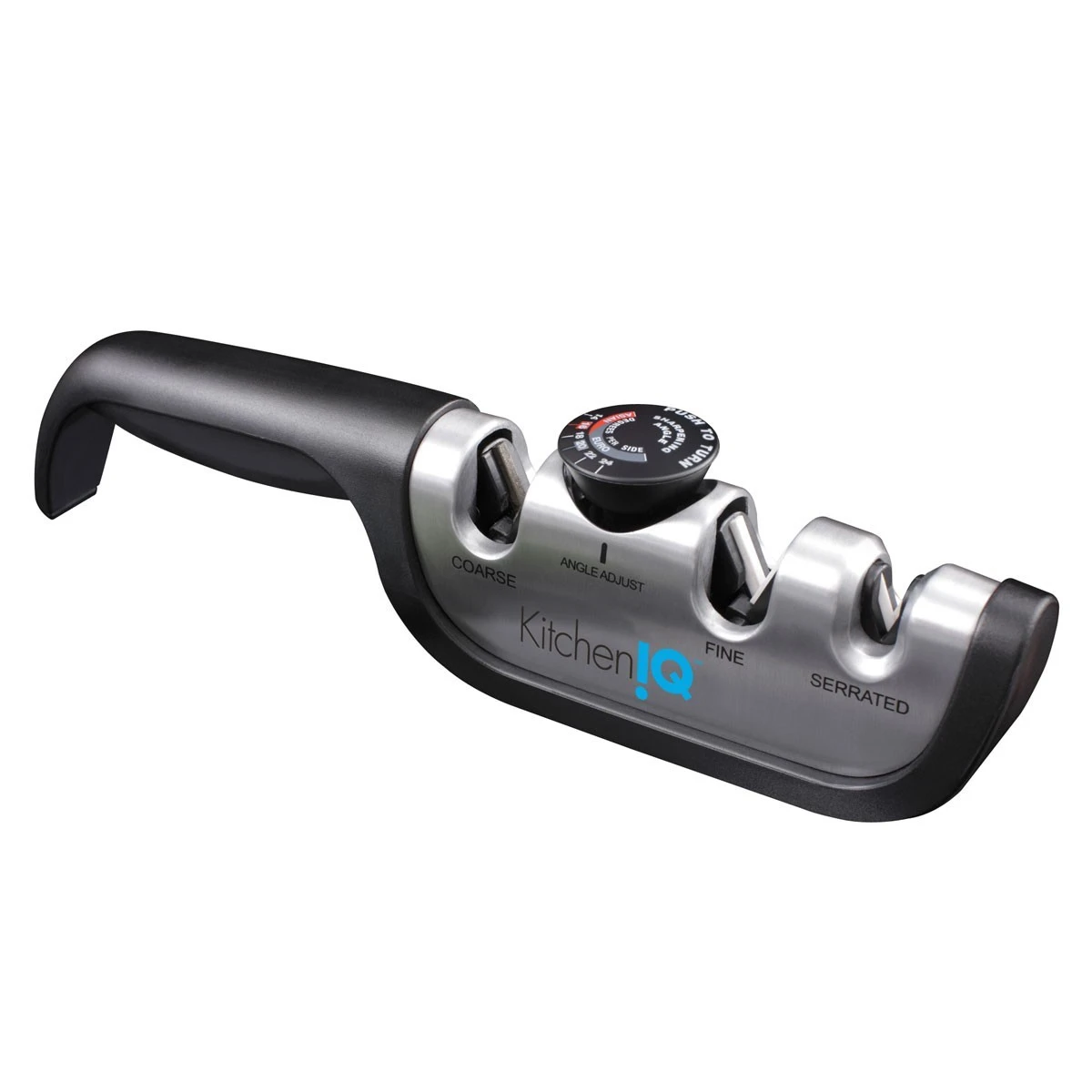 Kitchen IQ 3-stage Knife Sharpener - Adjustable Angle 1 Kitchen IQ 3-stage Knife Sharpener - Adjustable Angle
