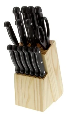 Pradel Excellence 17-piece Knife Block Set - Riveted Handles