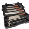 Pradel Excellence Butcher Knife Case With 8 Knives And Accessories