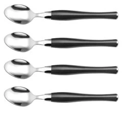 Pradel Excellence Manoir 16-Piece Cutlery Set - Black Handles -KnifeMaster Store pradel excellence manoir 16 piece cutlery set black handles 4
