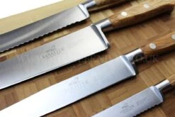 Sabatier Provençao White Knife Block With 5 Kitchen Knives - Olive Wood Handles 13 Sabatier Provençao White Knife Block With 5 Kitchen Knives - Olive Wood Handles -KnifeMaster Store sabatier provencao white knife block 5 kitchen knives olive wood handles 3