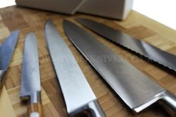 Sabatier Provençao White Knife Block With 5 Kitchen Knives - Olive Wood Handles 17 Sabatier Provençao White Knife Block With 5 Kitchen Knives - Olive Wood Handles -KnifeMaster Store sabatier provencao white knife block 5 kitchen knives olive wood handles 7
