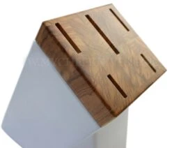 Sabatier Provençao White Knife Block With 5 Kitchen Knives - Olive Wood Handles 19 Sabatier Provençao White Knife Block With 5 Kitchen Knives - Olive Wood Handles -KnifeMaster Store sabatier provencao white knife block 5 kitchen knives olive wood handles 9