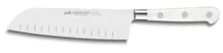 Sabatier Toque Blanche 2-piece Knife Set: Paring Knife + Santoku Knife 10 Sabatier Toque Blanche 2-piece Knife Set: Paring Knife + Santoku Knife -KnifeMaster Store sabatier toque blanche 2 piece knife set 3