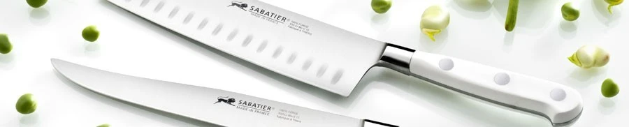 Sabatier Toque Blanche 2-piece Knife Set: Paring Knife + Santoku Knife 6 Sabatier Toque Blanche 2-piece Knife Set: Paring Knife + Santoku Knife - Image 6