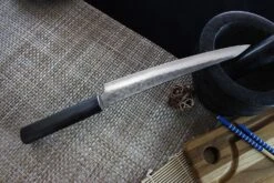 Shizu Hamono Yamato Hammered Yanagiba Knife 20cm -KnifeMaster Store shizu hamono yamato hammered yanagiba knife 20cm 3