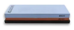 Wusaki Combination Whetstone Grit 240/800 + Silicone Stand -KnifeMaster Store wusaki combination whetstone grit 240 800 silicone stand 2