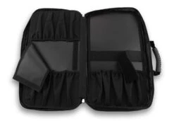 Wusaki Empty Bag For 21 Kitchen Knives And Utensils + 1 Large Storage Pocket -KnifeMaster Store wusaki empty bag 21 kitchen knives utensils 1 storage pocket 5