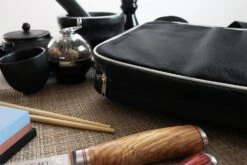 Wusaki Empty Bag For 21 Kitchen Knives And Utensils + 1 Large Storage Pocket -KnifeMaster Store wusaki empty bag 21 kitchen knives utensils 1 storage pocket 6