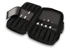 Wusaki Empty Bag For 21 Kitchen Knives And Utensils + 1 Large Storage Pocket -KnifeMaster Store wusaki empty bag 21 kitchen knives utensils 1 storage pocket 8