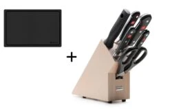 Wusthof Classic 6-piece Knife Block Set + Cutting Board