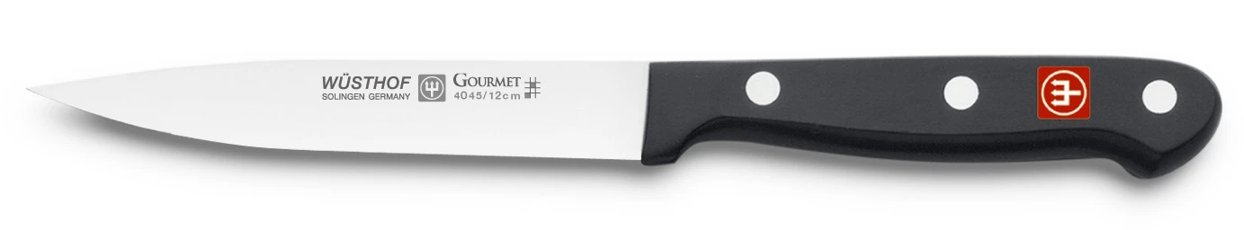 Wusthof Gourmet Knife Set: 1 Chef Knife 20cm, 1 Carving Knife 16cm And 1 Utility Knife 12cm 4 Wusthof Gourmet Knife Set: 1 Chef Knife 20cm, 1 Carving Knife 16cm And 1 Utility Knife 12cm - Image 4