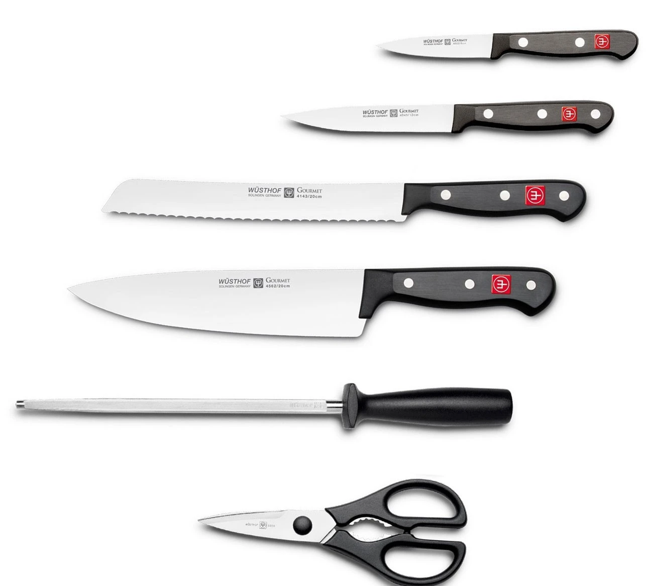 Wusthof Gourmet 6-piece Knife Block Made Of Beech Wood 3 Wusthof Gourmet 6-piece Knife Block Made Of Beech Wood - Image 3