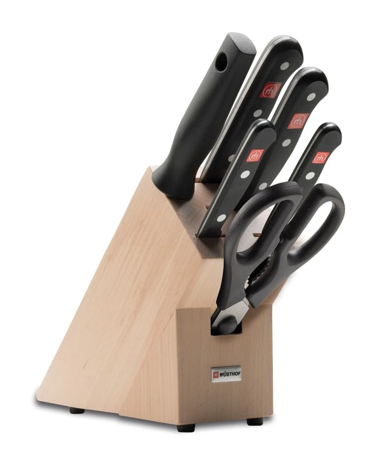 Wusthof Gourmet 6-piece Knife Set + Knife Block 1 Wusthof Gourmet 6-piece Knife Set + Knife Block